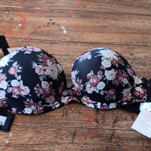 Spree IntimatesFloral Black Bra